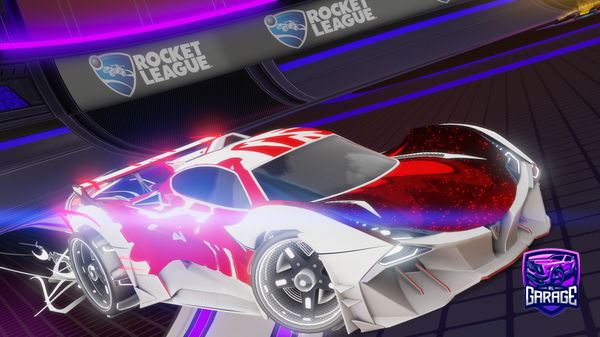 A Rocket League car design from Morana_Lunaris_Solaris