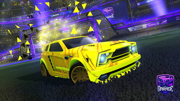 A Rocket League car design from Notrixsit