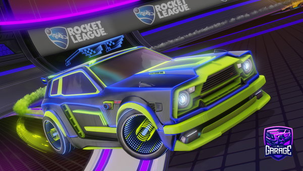 A Rocket League car design from CozmicClappz