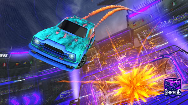 A Rocket League car design from bubuyRL