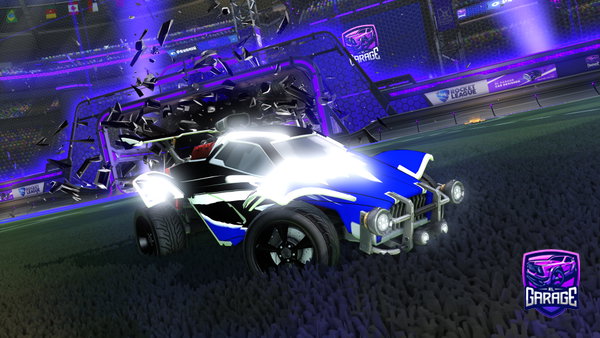 A Rocket League car design from SharpeOO7