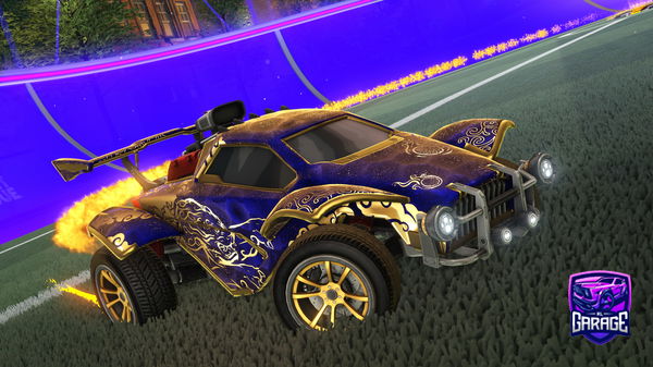 A Rocket League car design from YT_FTLOYD