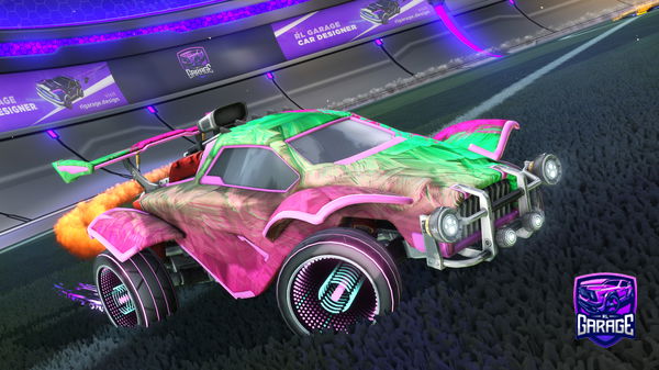 A Rocket League car design from ChiefXtreme