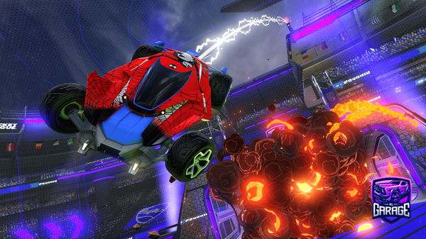 A Rocket League car design from GhostedMando10