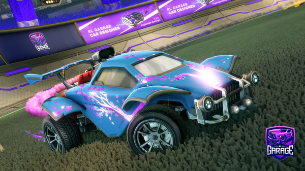 A Rocket League car design from SilverRL_