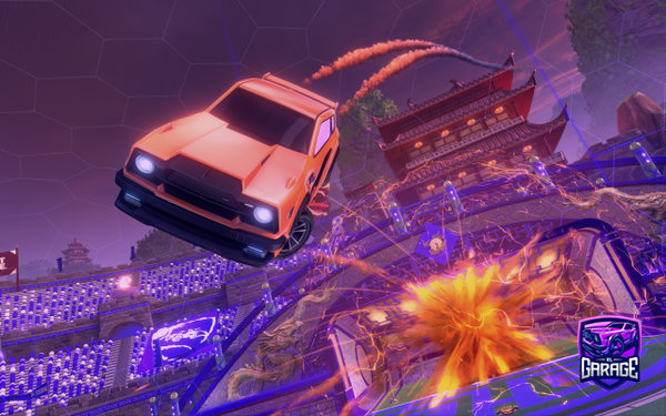 A Rocket League car design from Adam54