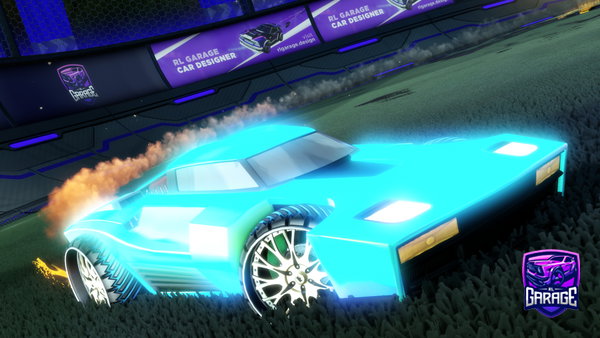 A Rocket League car design from SpecificImpulse