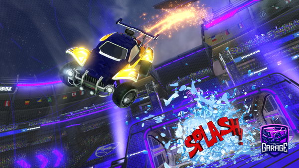 A Rocket League car design from GamerRex