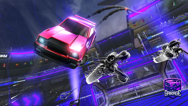 A Rocket League car design from Aimbotter56