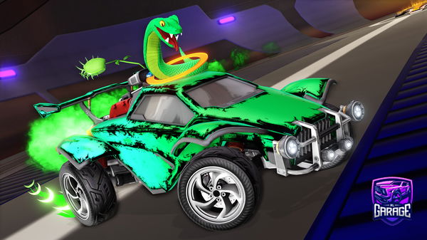 A Rocket League car design from exknight1415