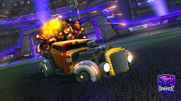 A Rocket League car design from Maxick