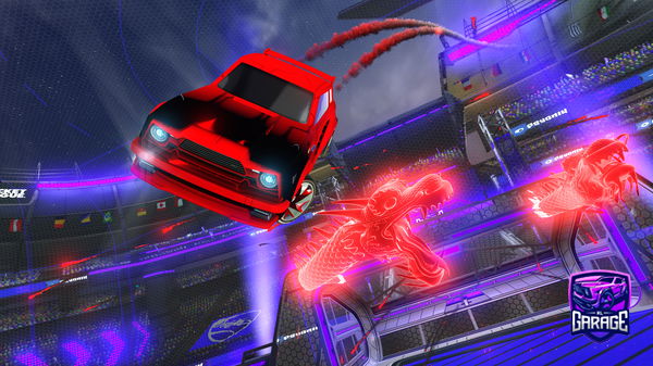 A Rocket League car design from Carlos_086