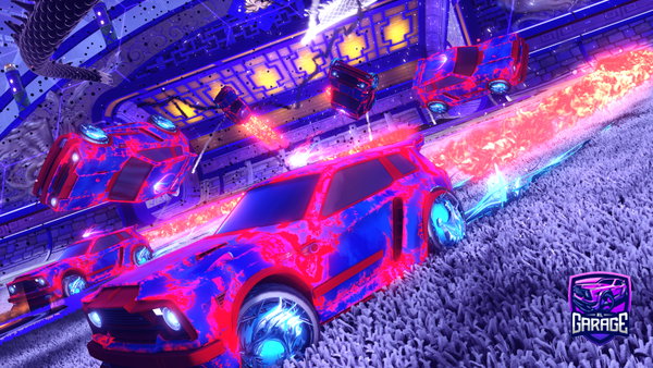A Rocket League car design from YazeedOn120FPS