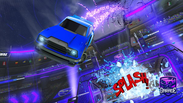 A Rocket League car design from Momo030