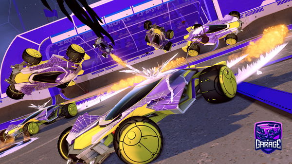 A Rocket League car design from Funkraven