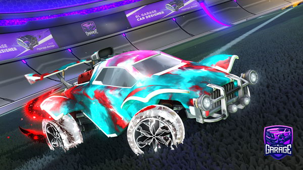 A Rocket League car design from frick_my_tm8