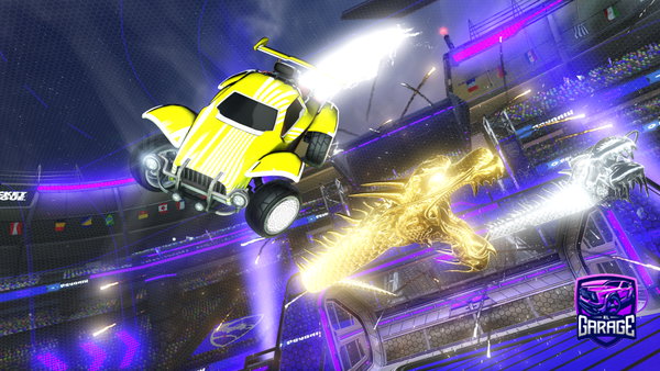A Rocket League car design from ChunkyCo