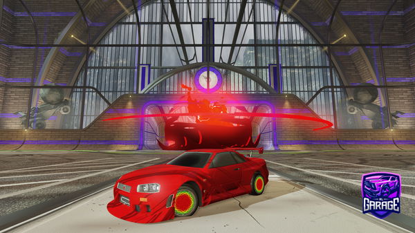 A Rocket League car design from Notrixsit