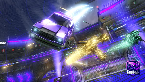 A Rocket League car design from Al7x