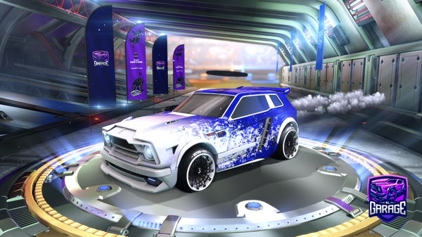 A Rocket League car design from ol-flash09