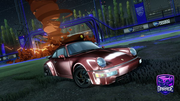 A Rocket League car design from depozytek