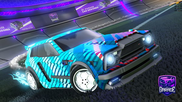 A Rocket League car design from NetStarfruit2140