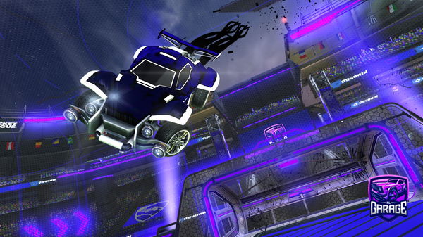 A Rocket League car design from Pokeninja
