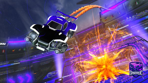 A Rocket League car design from OtieTheGOAT