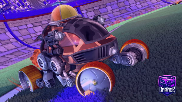 A Rocket League car design from lucky_luca12