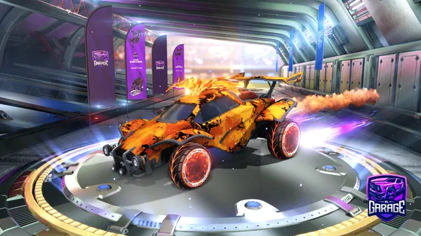 A Rocket League car design from MOHAMED417