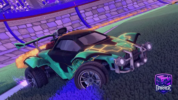 A Rocket League car design from akosheyy