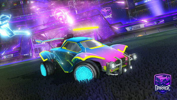 A Rocket League car design from PedroRF717