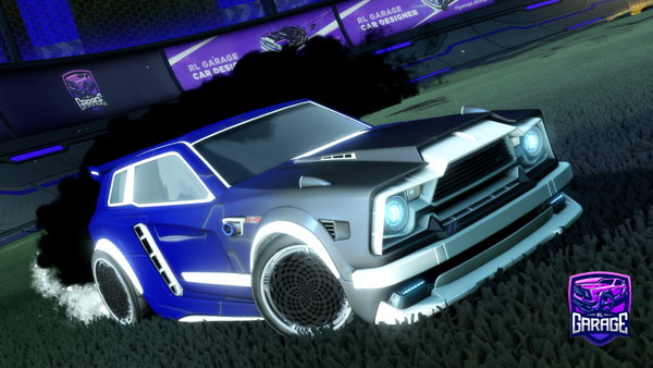 A Rocket League car design from Mickael095
