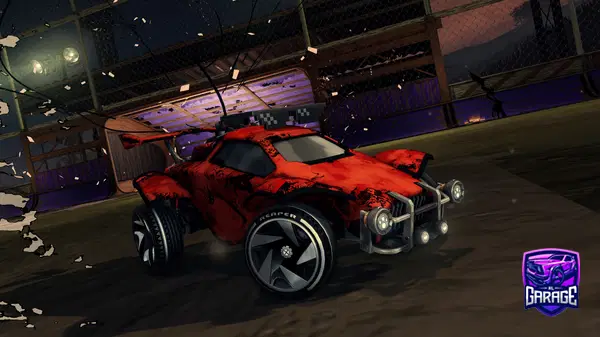 A Rocket League car design from ljklace34