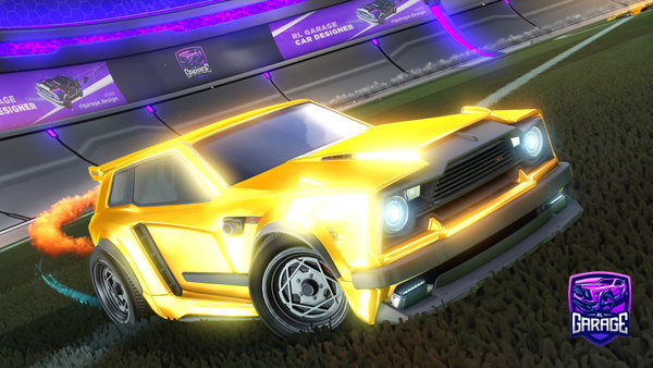 A Rocket League car design from Naimatizhere