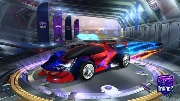 A Rocket League car design from Catroll111