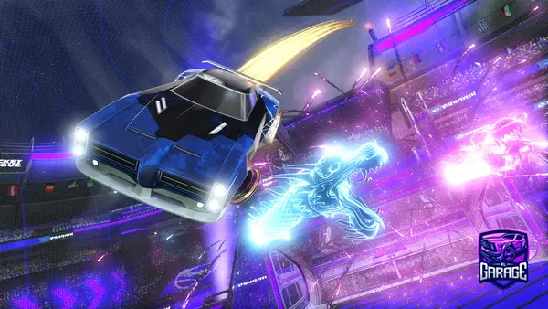 A Rocket League car design from Tchopote