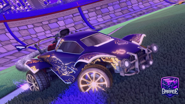 A Rocket League car design from RobinB0344