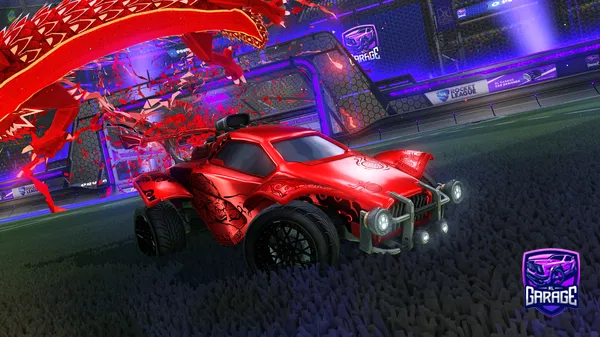 A Rocket League car design from speed-e