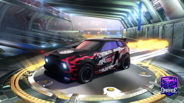 A Rocket League car design from Mataze