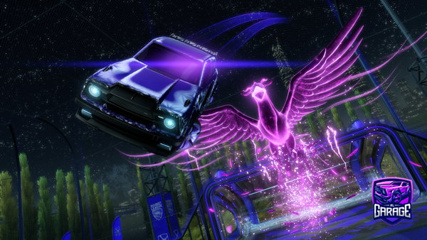 A Rocket League car design from Dayronmg