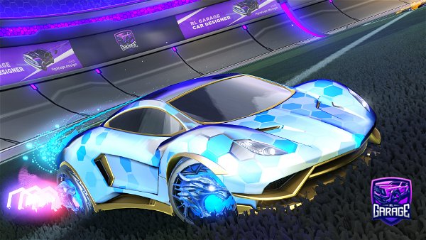 A Rocket League car design from DolnMag
