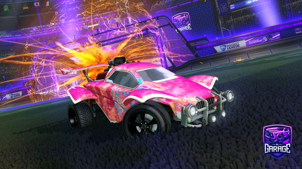 A Rocket League car design from roogwitadoog