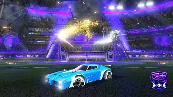 A Rocket League car design from kingofbikes