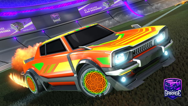 A Rocket League car design from Pavle-pekmez