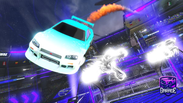 A Rocket League car design from Emin_020
