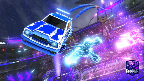 A Rocket League car design from tylerlockyer