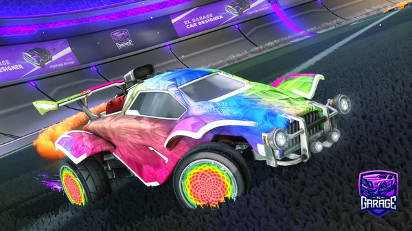 A Rocket League car design from TrulyKuzo