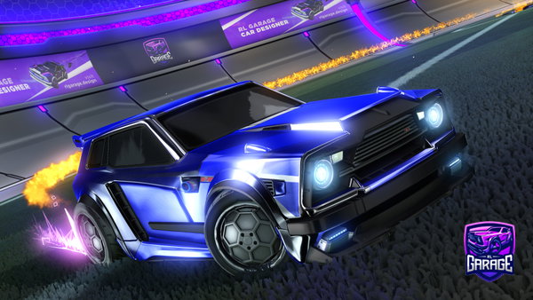 A Rocket League car design from Janrooti