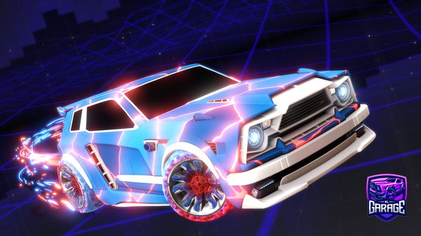 A Rocket League car design from petramacka